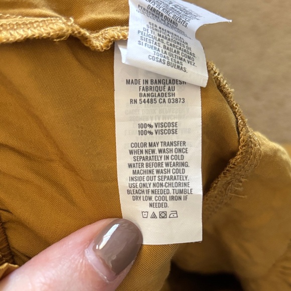 NWT Aerie Golden Tiered Ruffle Mini Skirt Size XS - Picture 8 of 10